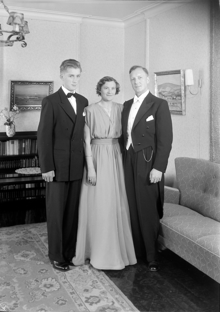 Henrik E. Møller med familie