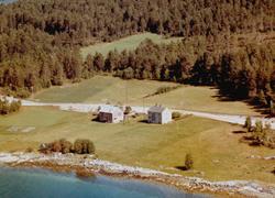 Flyfoto fra Mindes på Meisingset. Bildet er datert 30. juli 