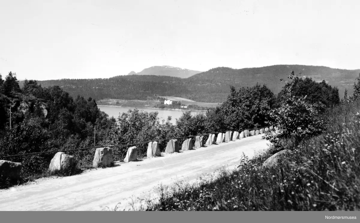 Foto fra Rimstad i Tingvoll kommune. Fotograf er trolig Georg Sverdrup ...