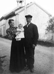 Foto muligens fra et ektepar innen Sverdrupfamilien, her sam