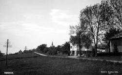Postkort: 216 ";Røbekk. Eneret G. Sverdrup 1938."; Foto fra 
