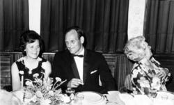 Trolig fra jubileumsmiddagen ved Sverdrups bokhandels 100 år