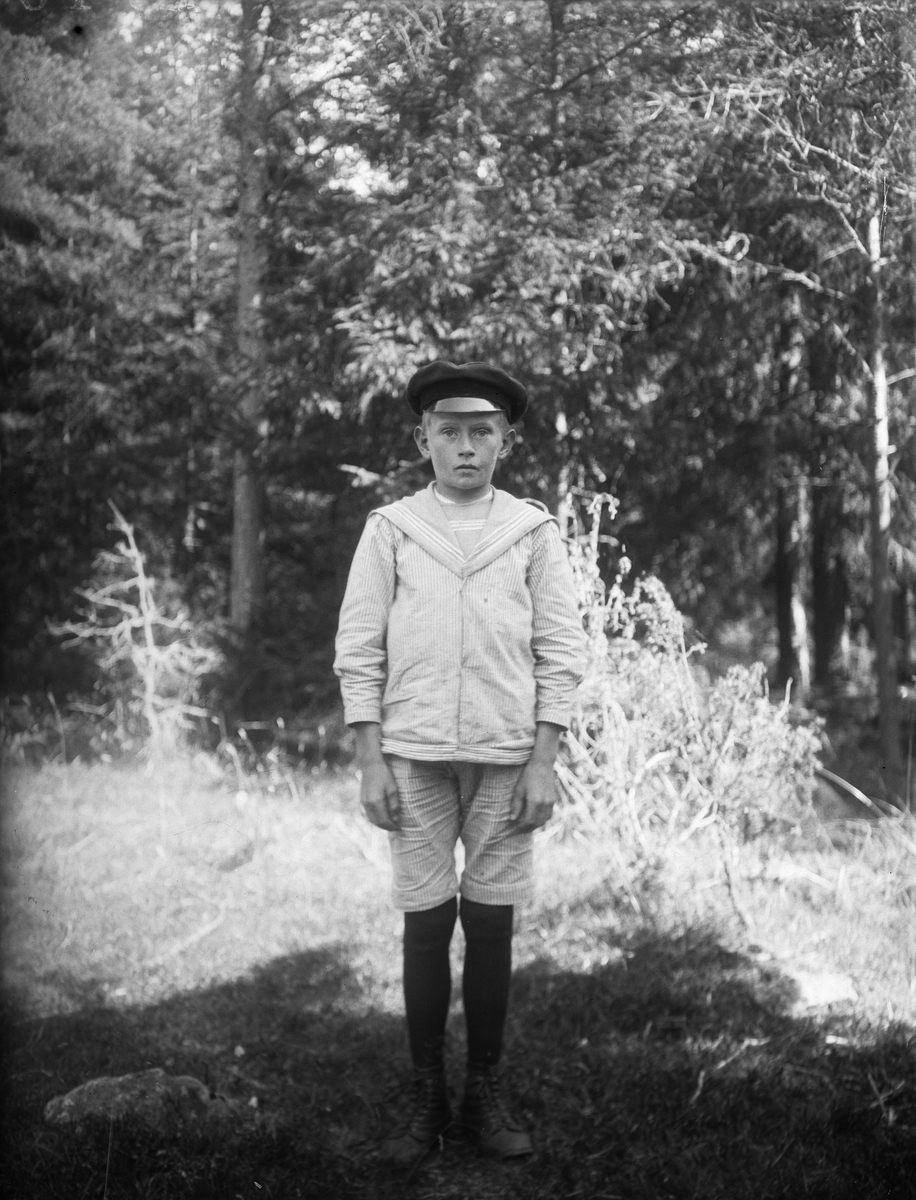 Martin Zetterlind, Berga, Simtuna socken, Uppland 1920