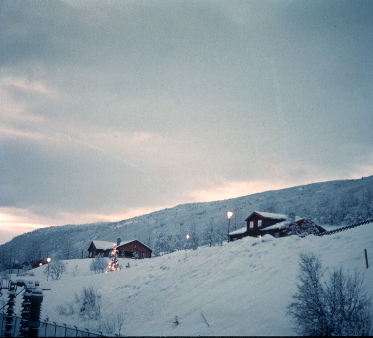 Julestemning ved boliger Hil 1 Rud.
bilde er tatt av Thorbjørn Pedersen.