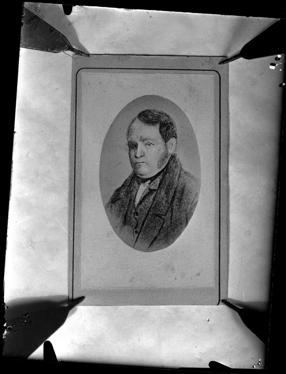 Riksgäldsfullmäktige Carl Eriksson (1797-1857). Herre till V. Wreta.
Fotograf okänd.