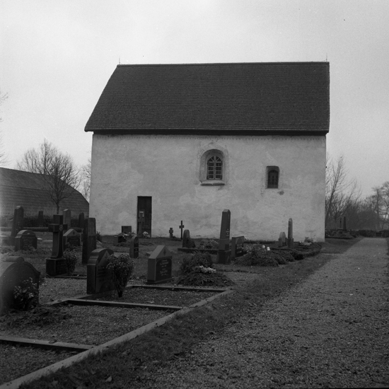 Dädesjö gamla kyrka. 1958