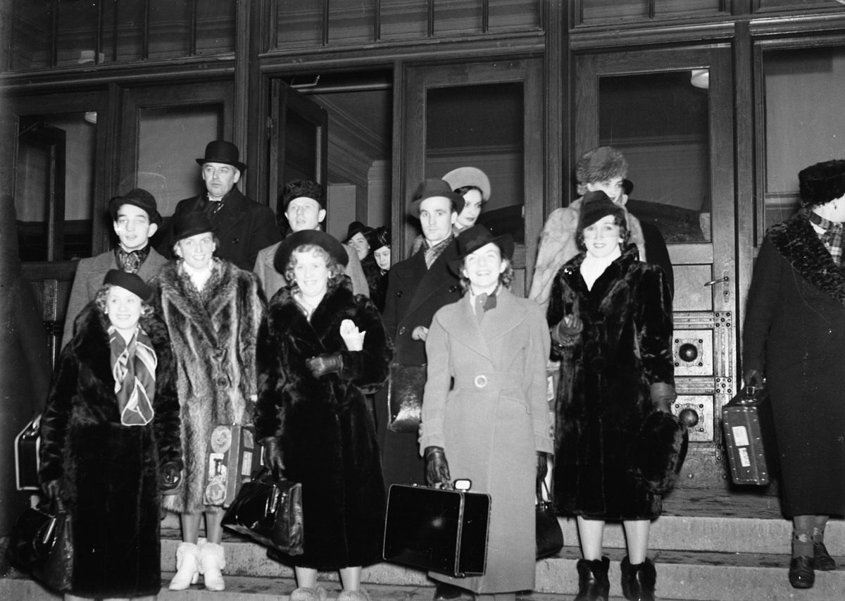 Operabaletten. Februari 1939. Reportage för Gefle Dagblad







