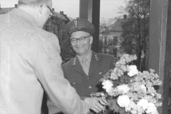 Avskjed for musikkløytnant Alf Mostad