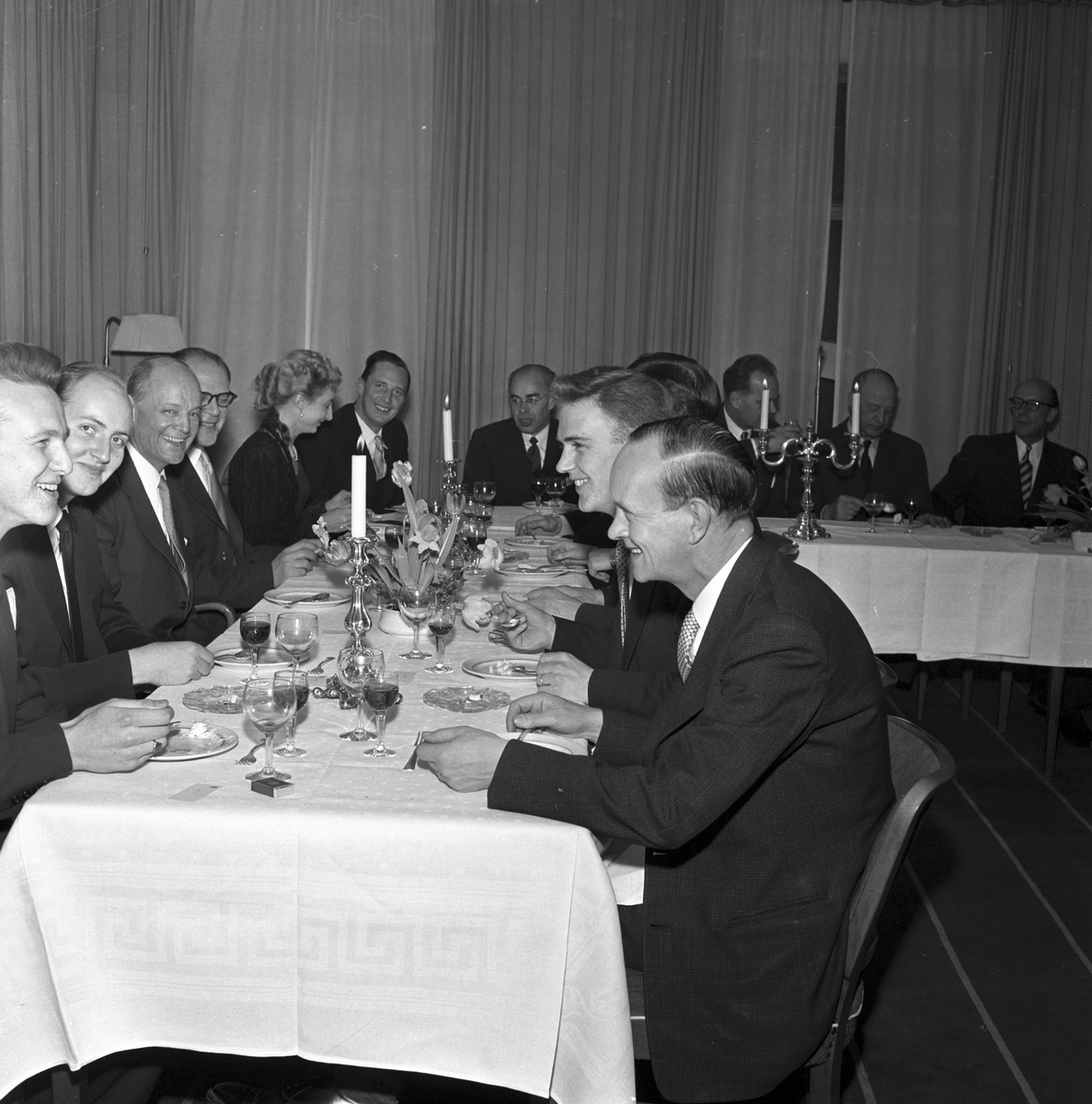 Svenska Handelsbanken på Baltic. 18 februari 1956.