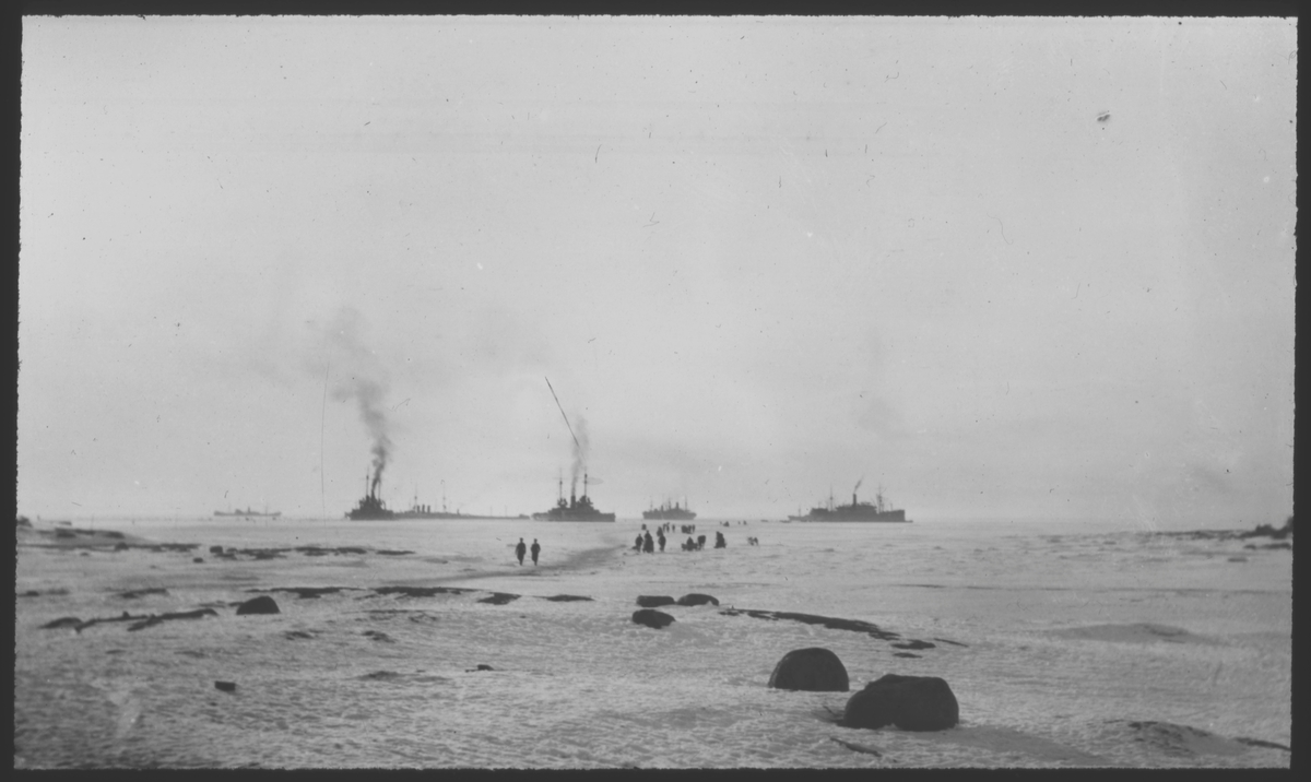 Fartyg vid  Åland 1918