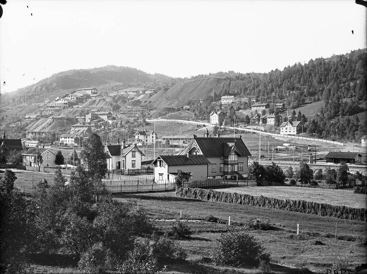 Løkken Verk sommeren 1909, sett fra nordøst.