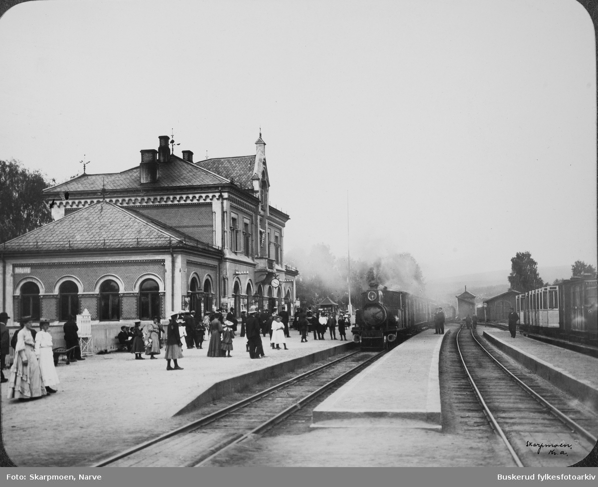 Hokksund stasjon er en jernbanestasjon som ligger i Hokksund og ble åpnet i 1866 da Randsfjordbanen sto ferdig.