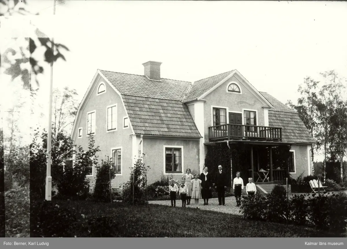 Bostadshus till Familjen Svensson i Möckelhult 1931.