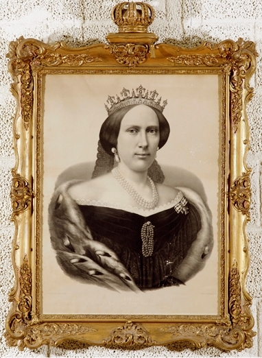 Porträtt av drottning Lovisa (1828-1871)