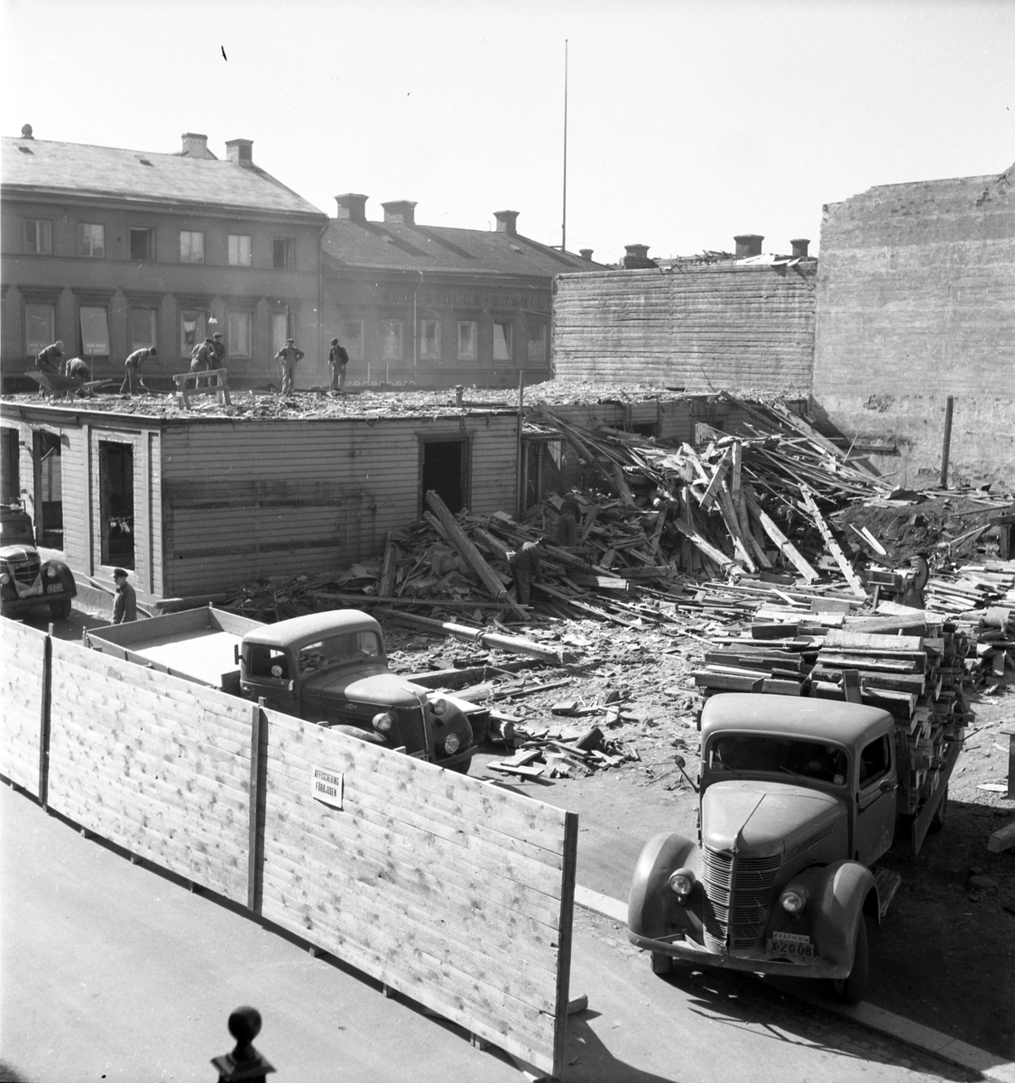 Telegrafhuset. Den 27 januari 1947
