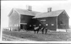 Ole Hansen Hellvik på farmen i USA