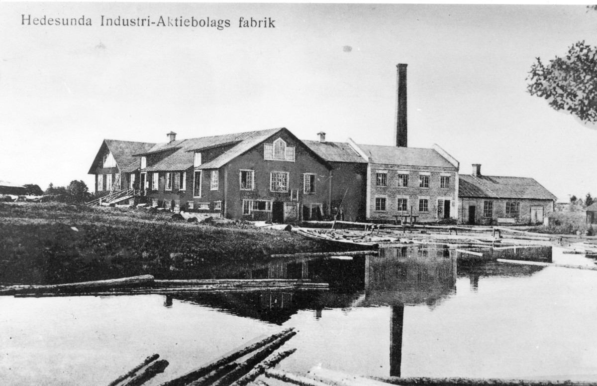 Hedesunda Industri-Aktiebolags fabrik.