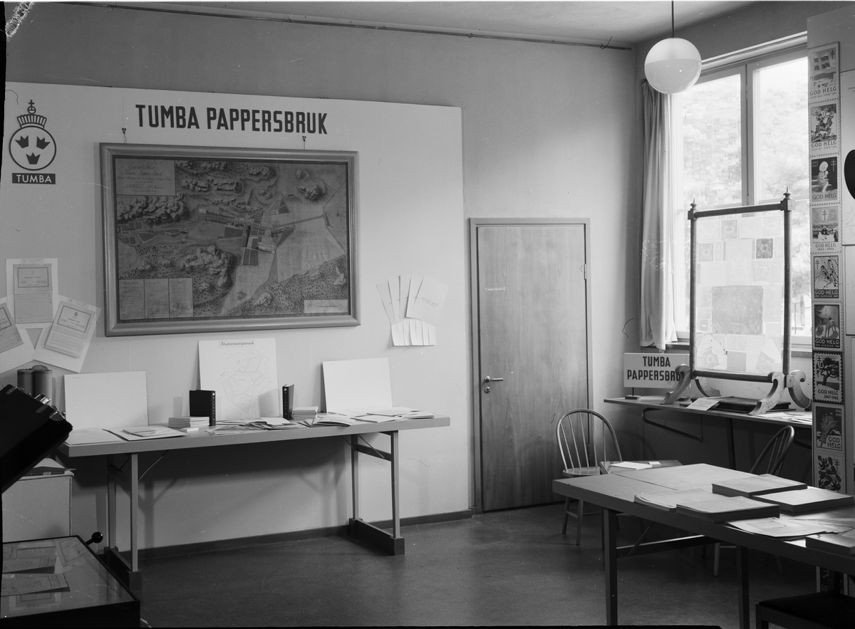 Nordiska lantmäterimötet 1952 med utställning i Tekniska museet den 14-29 juni 1952.
