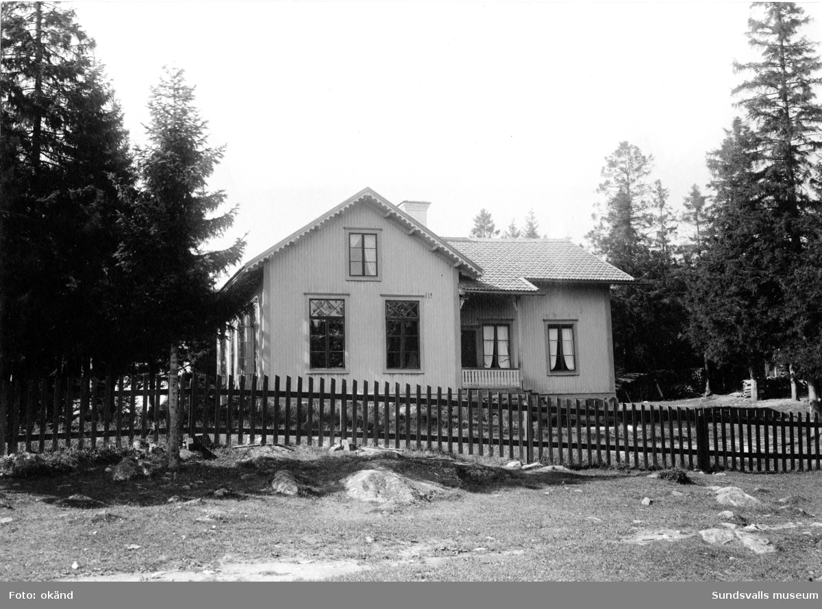 Skolan i Finsta, Skön, 1911.
