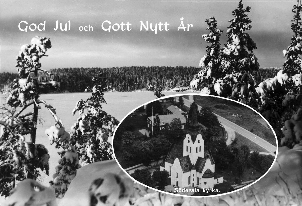 "God Jul och Gott Nytt År", Söderala, Hälsingland


