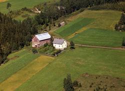 Gjøvik Snertingdal  år 1966
Flyfoto Widerøe