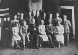 Elever og lærere på Røros Middelskole 1929-1930
