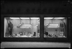 Alf Stefferuds utstillingsvindu, reklame