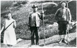 Slått på Hansebakke i 1929.