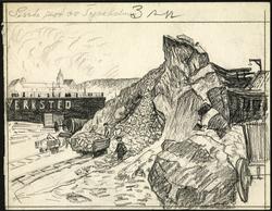 Siste rest av Tyveholmen [illustrasjon]