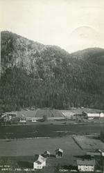 Postkort Med landskapsbilde fra Hølera, Sør-Aurdal