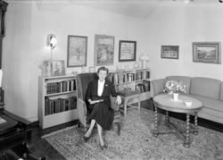 Hjemme hos enkefru Liv Gathe i Arkitekt Christies gate 11