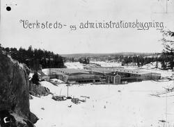 Verksted og administrasjonsbygning ved Norsk Automobilfabrik