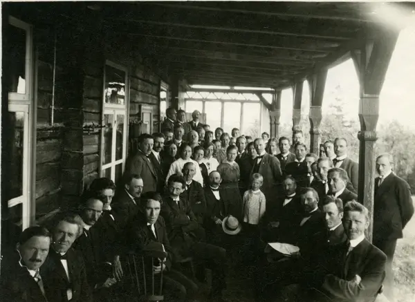 Høgskuleskeidet, 1917.