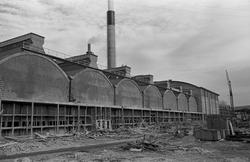 Mg-3 fabrikken. Eksteriør, fra nordvest.