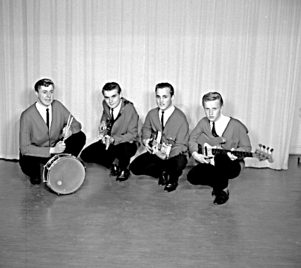 Skara. Börje Franzéns orkester 1964.