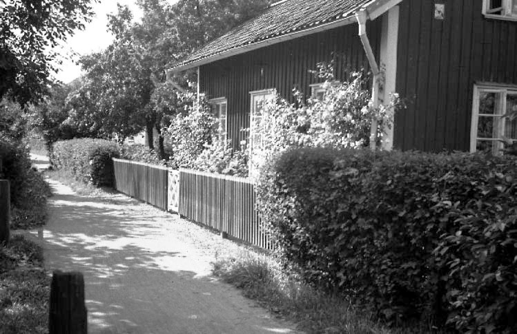 Skara. Torsgatan 6 i början av 1940-talet.
Fastigheten Torsgatan 6 förvärvades och restaurerades av Elsa och Karl Rehn 1933.