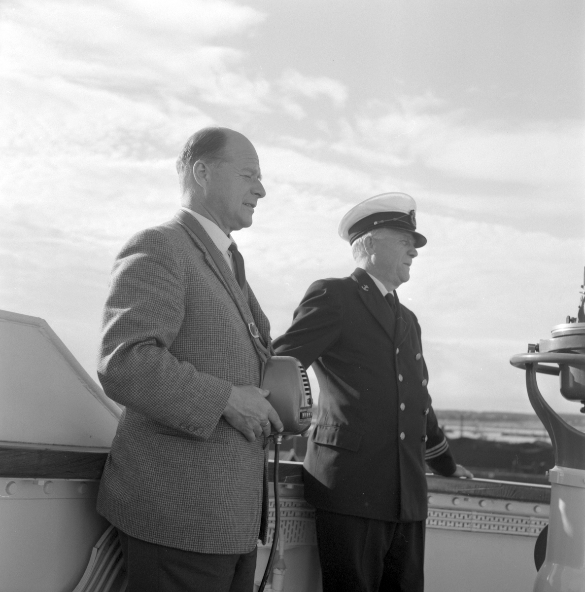 Den 27 juli 1962. Gävle Varv. Provtur med M/S 110-Tukuue.

