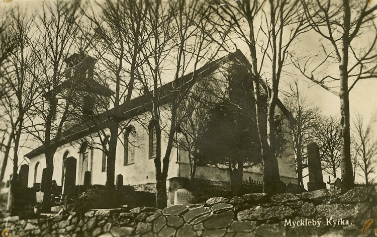 Enligt Bengt Lundins noteringar: "Myckleby kyrka".