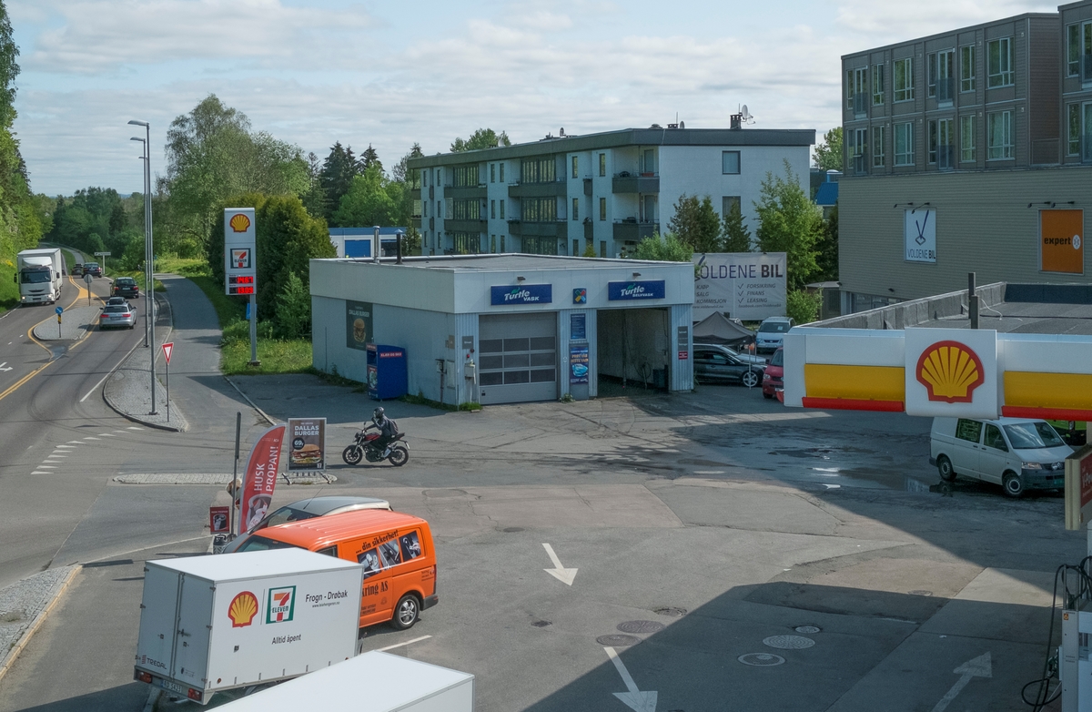Shell bensinstasjon Osloveien Drøbak Frogn