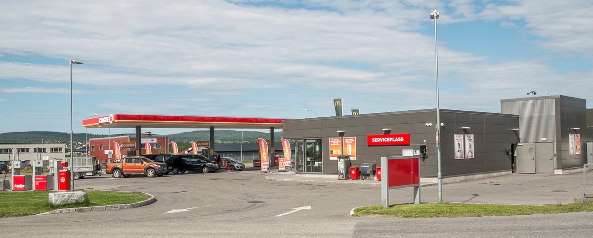 Circle K bensinstasjon Åråsveien Kjeller Skedsmo