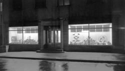 Eksteriørfoto fra Skotøymagasinet Normal a/s, hvor butikksje