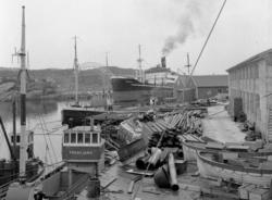 Foto fra Rena bruk a/s på Rensvik, Frei, i Kristiansund komm