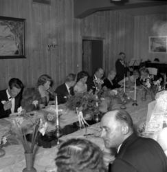 Fra festbordet under et bryllup. Bildet er registrert på nav