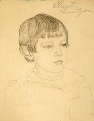 Knut Knudtzon 1885-1910, ble 25 år.
 Bilde fra Marie Knudtzo