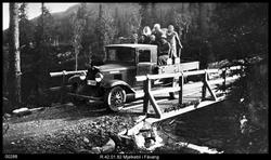 Mjølkebil i Fåvang.