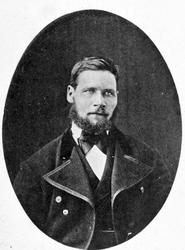 Portrett av Enok Hagerup Iversen født 1853 Lekangen, Tranøy