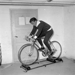 Odd Berg med kona Reidun og datter