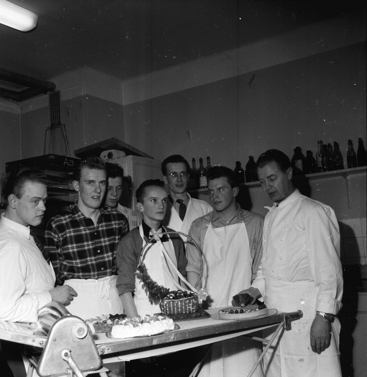 Konditorskurs i Bollnäs
14/2 1958