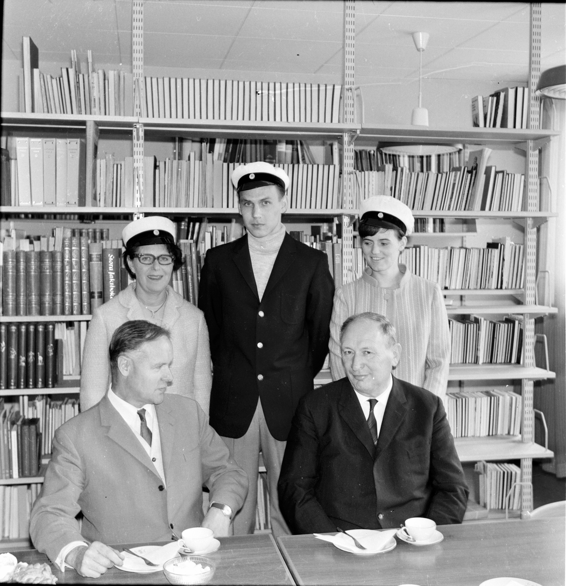 Bollnäs,
Kvällsgymnasiet,
Studenter,
Maj 1968