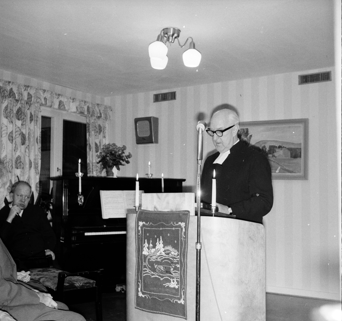 Arbrå,
Julotta på Stenbacka,
1967